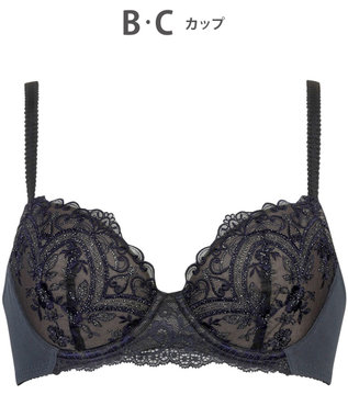 Wing ブラジャー Wing Lesiage 谷間ふっくら 脇高設計 サイドすっきり 【6000シリーズ】 ブラ PB6000 ウイング／ワコール