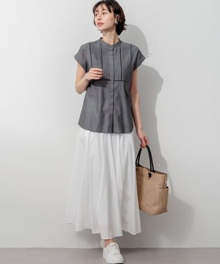 23区 【先行予約】ロゴ刺繍 雑材 トートバッグ ベージュ系