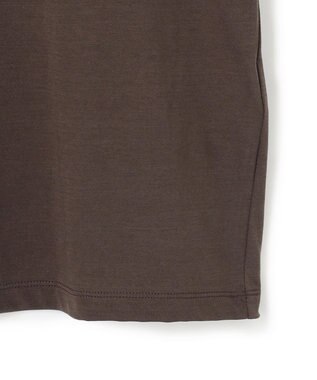 BEIGE， 【洗える】CAMPANULA / メッセージプリントTシャツ Brown