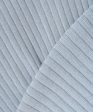 ANY SIS 【洗える】フラワーカラー2WAY ニット ブルーデイジー