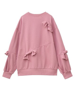 Green Parks ・ＳＵＧＡＲ　ＳＰＯＯＮ　リボンスウェット Pink