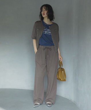 Green Parks 切り替えバイオカーブスウェットパンツ Brown