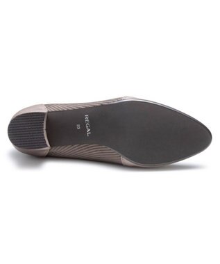 REGAL FOOT COMMUNITY 【リーガルレディース】F59R ニットシューティー パンプス グレー