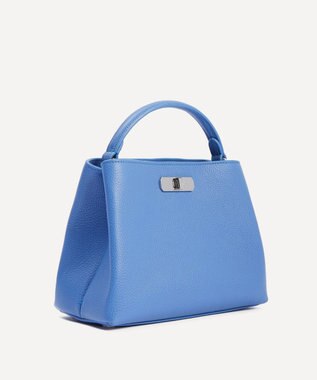 LIBERTY. アイフィス バーリントン ミニ トップハンドルバッグ スカイブルー