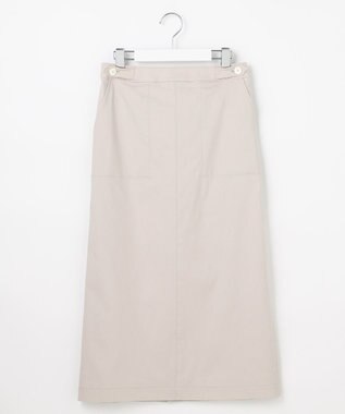 J.PRESS LADIES 【人気素材】セルロースリネンストレッチ ナロー スカート 【WEB限定】ナチュラル系
