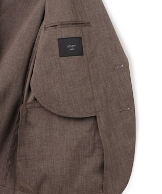 JOSEPH HOMME 【新素材】クールリネンストレッチ　ジャケット ダークブラウン系