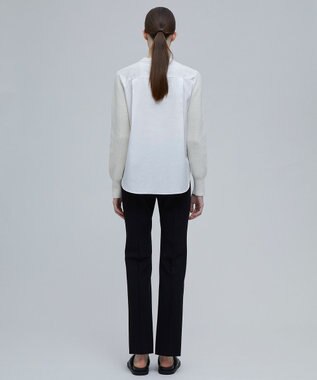 BEIGE， ROGER / ドッキングニット Ecru