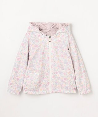 ANY KIDS 【フード取り外し/洗濯機可能】撥水加工リバーシブルゾン ミルクティー