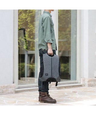 Regalo Felice 【PC専用ポケット付 / 日本製】リュック / UN METRE PRODUCTIONS DGY(グレー)