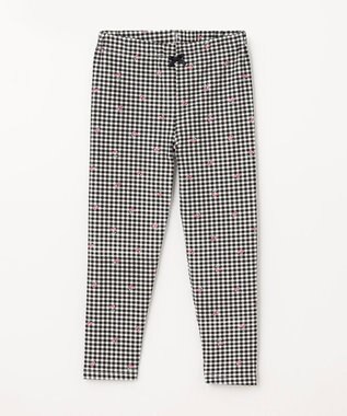 ANY KIDS フルレングス レギンス ギンガム×チェリー