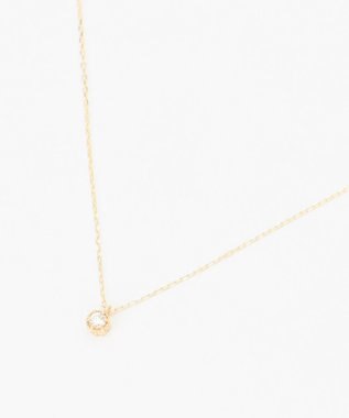 TOCCA 【WEB限定】FLORA K10 DIAMOND NECKLACE K10 ダイヤモンド ネックレス ゴールド系