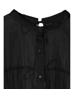 Green Parks ・ＥＬＥＮＣＡＲＥ　ＤＵＥ　シアーバックリボンチュニック Black