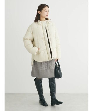 Green Parks ライトファイバーブルゾン Ivory