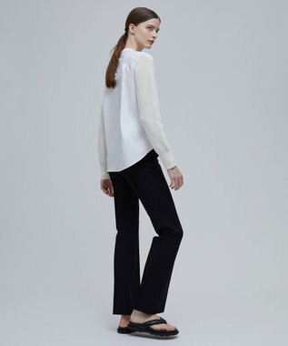 BEIGE， ROGER / ドッキングニット Ecru