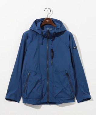 JOSEPH ABBOUD MOUNTAIN 【軽量/ストレッチ/ECO撥水】ライトワシャーストレッチ マウンテンパーカー ブルー系