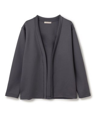 UNFILO MENS BEAUTY FORM JERSEY 着流しカーディガン チャコール