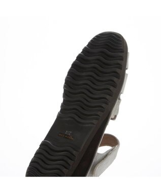 MODE ET JACOMO <D'ICI>ボリュームソールグルカサンダル シルバー