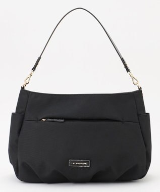 LA BAGAGERIE ポリエステルキャンバス　タックショルダー