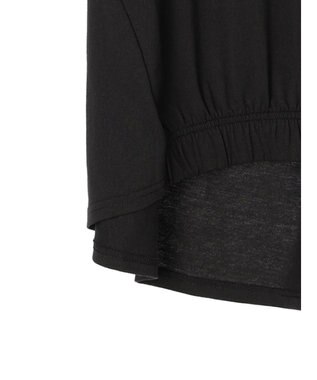 Green Parks 袖タックデザインカットチュニック Gray