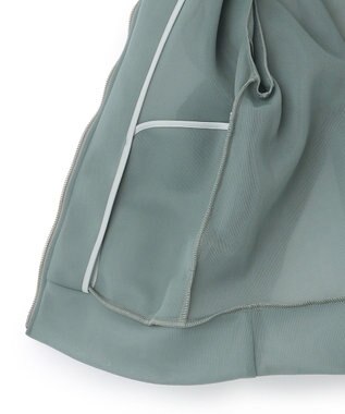 ICB L 【ICB×tamachan_style コラボ】　シアーパーカー スモーキーグリーン系