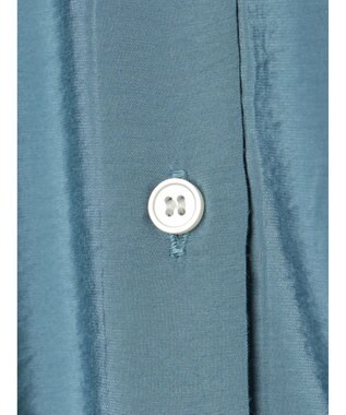 AMERICAN HOLIC 接触冷感Ｗポケット袖タックシャツチュニック Sax