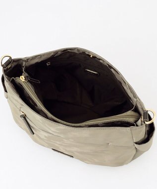 LA BAGAGERIE シャドージャカード 2WAYショルダーバッグ グレージュ