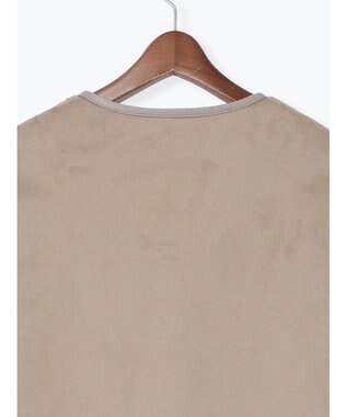 Te chichi リバーシブルファームートンブルゾン モカ