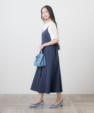 ONWARD Reuse Park 【any SiS】ワンピース秋冬 ネイビー