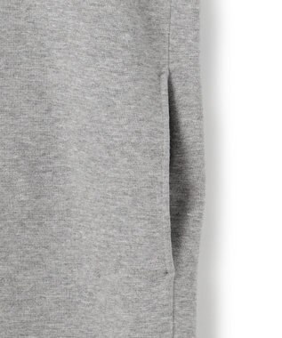 23区 S 【WEB&一部店舗限定カラーあり/洗える】ミラノリブ バイカラーニットワンピース ライトグレー×ラベンダー