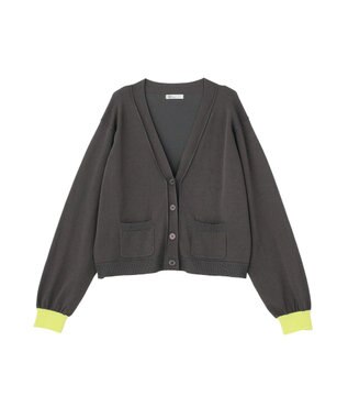 CRAFT STANDARD BOUTIQUE Ｖネックニットカーディガン Dark Gray