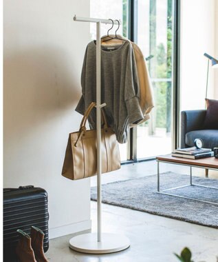 tower ポールハンガー スマート ホワイト ホワイト