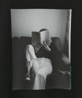 CRAFT STANDARD BOUTIQUE フォトプリントダンボールプルオーバー Black