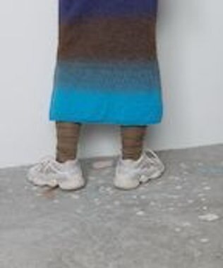 TRICOTE 6x2 RIB OVER KNEE SOCKS／6×2リブオーバーニーソックス 82BEIGE