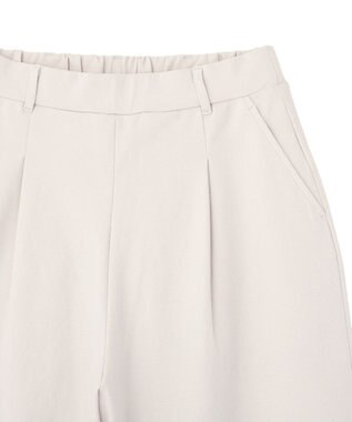 Green Parks タックワイドスウェットパンツ Light Gray