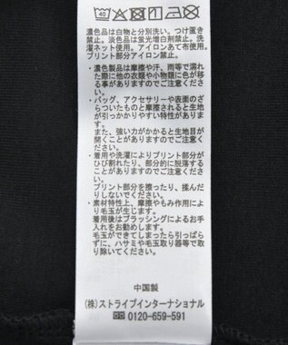 CRAFT STANDARD BOUTIQUE フォトプリントダンボールプルオーバー Black