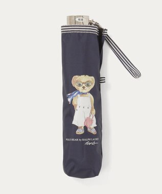 MOONBAT 【遮光率100％/遮熱/UV/軽量】POLO RALPH LAUREN（ポロ ラルフローレン）晴雨兼用日傘  ポロベア 折りたたみ傘