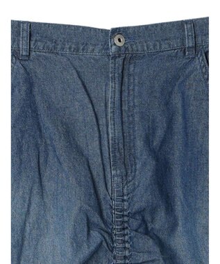 Green Parks ・ＳＵＧＡＲ　ＳＰＯＯＮ　シャーリングデニムスカート Indigo