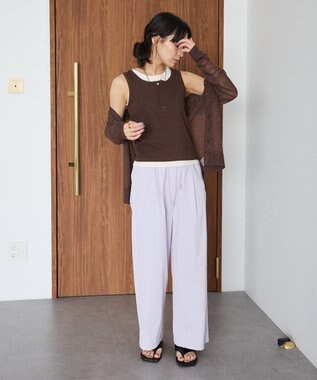 CRAFT STANDARD BOUTIQUE ワイドイージーパンツ Light Purple