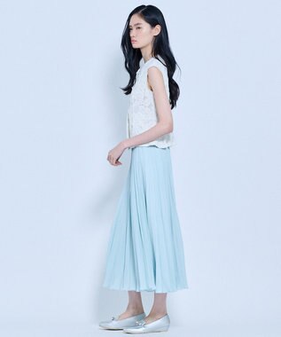 TOCCA SWEET LACE GILET ジレ アイボリー系