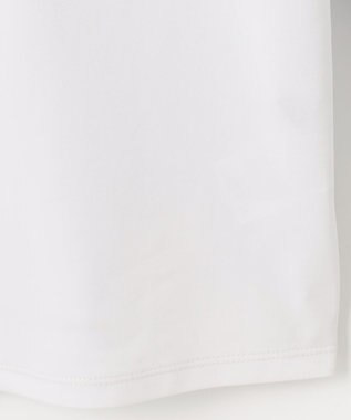 J.PRESS LADIES S 【吸水速乾】プレーティングジャージー フリル襟 カットソー ライトグレー系