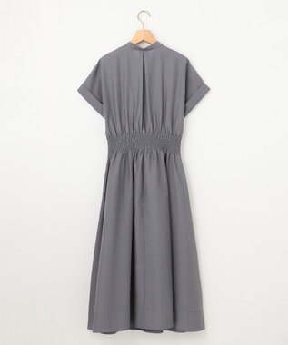 組曲 【WEB限定】シアーボイルワンピース グレー系
