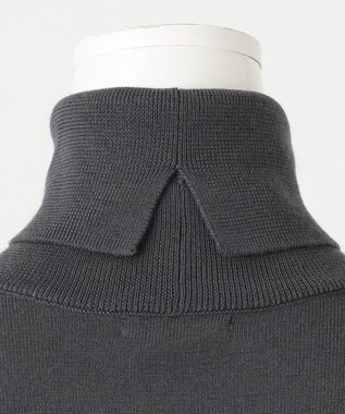 23区 S 【R(アール)】ウーステッドウールカシミヤ タートルネックニット グレー系