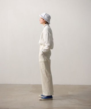 LENO CARGO TROUSERS / カーゴパンツ WHITE