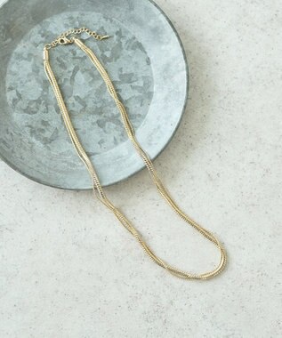 AMERICAN HOLIC ２連チェーンネックレス