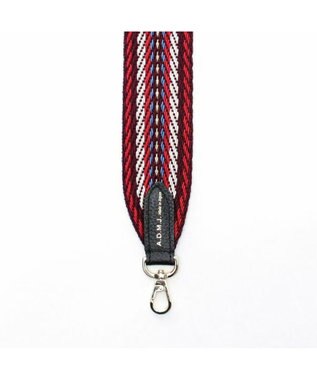 A.D.M.J. 【別売り】イタリアンテープショルダーストラップ(レギュラー/107cm) BORDEAUX/SHIKKOKU
