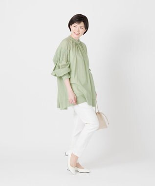 ONWARD Reuse Park 【23区】ブラウス春夏 グリーン