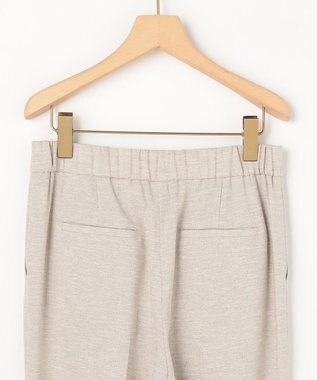 組曲 L 【先行予約】ライトリネンライクテーパード パンツ ベージュ系