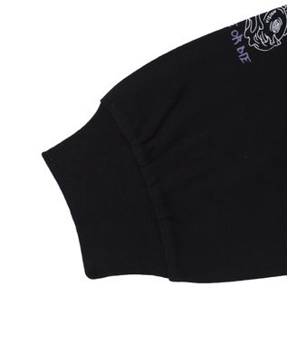 WEGO 【ユニセックス着用ITEM】別注VISIONグラフィックスリーブプリントT（LS） ブラック