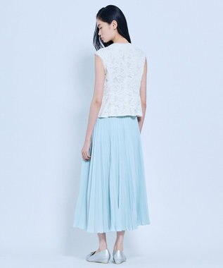 TOCCA SWEET LACE GILET ジレ アイボリー系