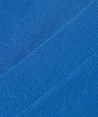 ICB 【洗える】 ソフトカシミヤミックス カーディガン サファイア系